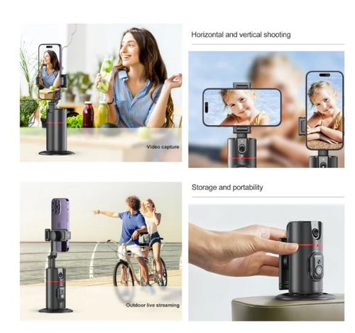 Auto Face Tracking Tripod Remote Control