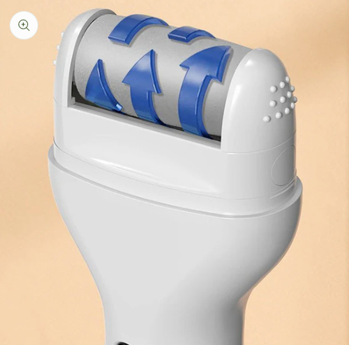🔋🦶Rechargeable Electric Foot Exfoliating Scrubber🌟 Gently Exfoliates, Smooths Feet, Essential for Home Pedicures!