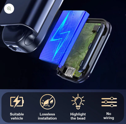 Portable Multifunctional Magnetic Suction Light