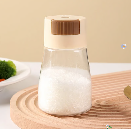 Salt and Pepper Shakers Precise Quantitative Push Type（Four packs.）