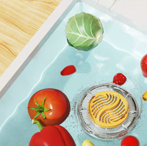 🍉🥬 Multi-Functional Wireless Portable Food Cleaner & Purifier with Waterproof Design