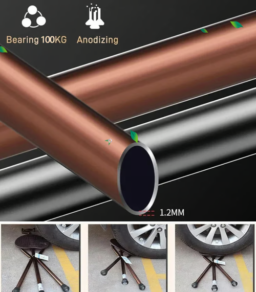 elderly crutch stool