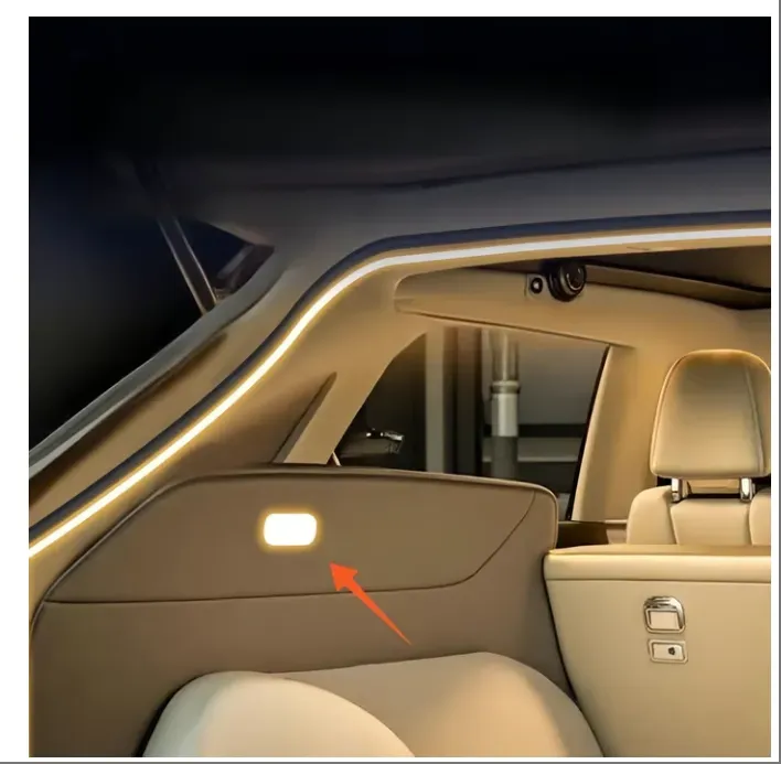 Dynamic Flowing Car Trunk Light Strip