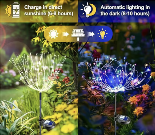 ❤️Solar Powered Garden Fairy Lights