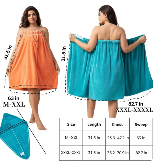 CozyWrap Spa BathTowel Set