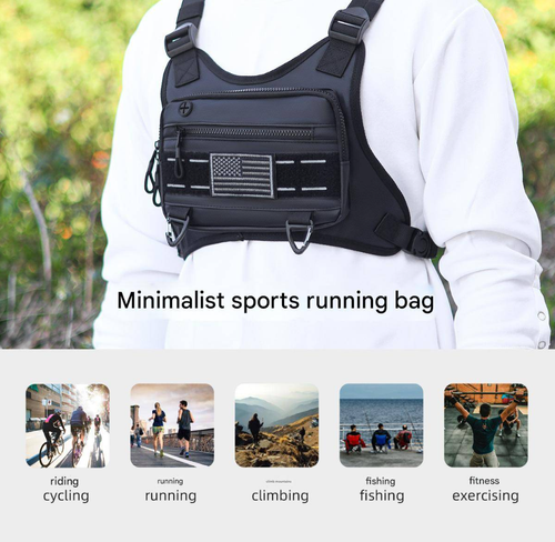 Trendy tactical chest bag