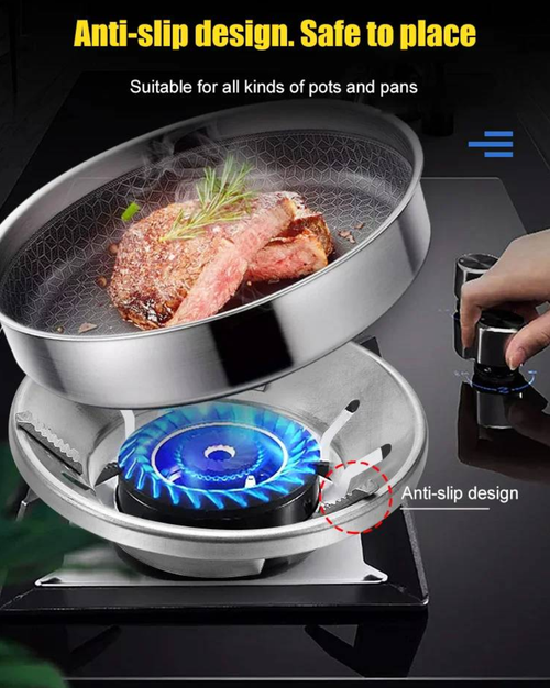 Home gas stove fire gathering energy-saving cover