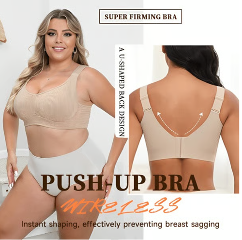 🎁Last Day Buy 1 Get 3 Packs🔥 Super firming bra | Wire-free push-up bra 👍 No more sagging breasts