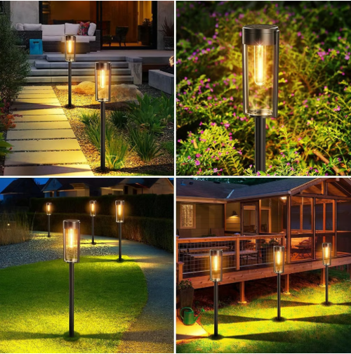 🏡Solar Pathway Lamps✨(Buy 3 Get 4）