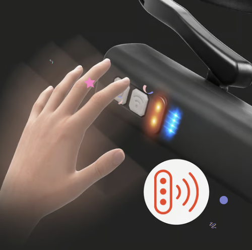 Ear-Mounted LED Head Torch with Motion Sensor（buy one get one free）