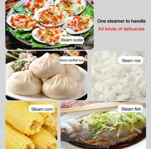 ♨️ 50% OFF! 📍 Microwave Oven with Steam Grill - Steam Cooking and Fast Defrosting, Compact Design and Easy to Clean 🍲📦