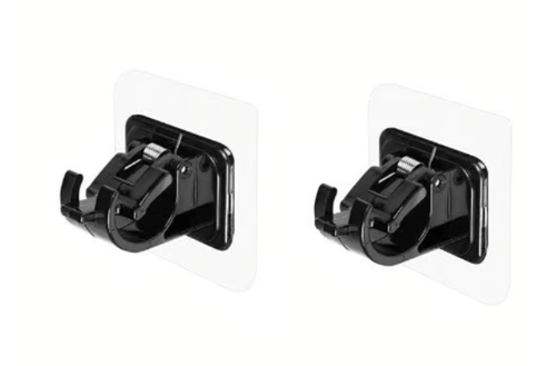 🔥Nail-Free Adjustable Curtain Rod Holders (Set of 2)