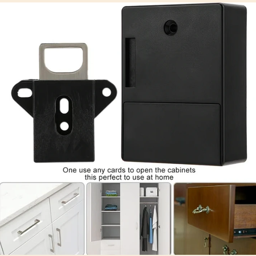 Electronic Cabinet Lock DIY For Wooden Drawer Cabinet