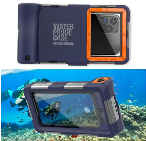 Universal waterproof case for Samsung, Apple and other cell phones