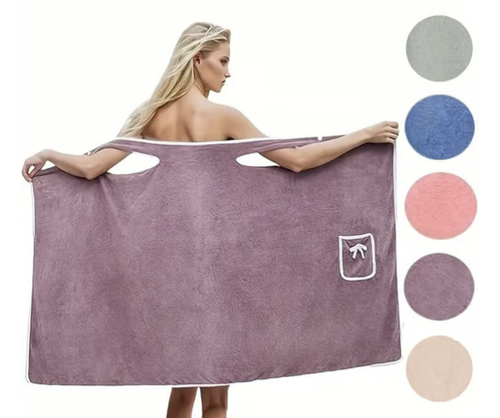 Plus Size Women's Wearable Shower Skirt