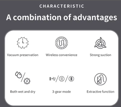 Green Mini Wireless Vacuum Sealer - Rechargeable Smart Food Sealer for Home Use | Portable Kitchen Plastic Sealer for Food Storage | Suitable for Home and Business Use