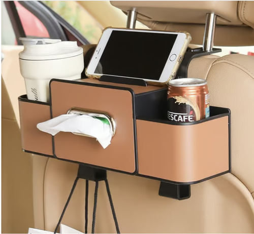 3-in-1 Car Backseat Organizer – Keep Your Ride Clean & Organized!（Buy one get one free）