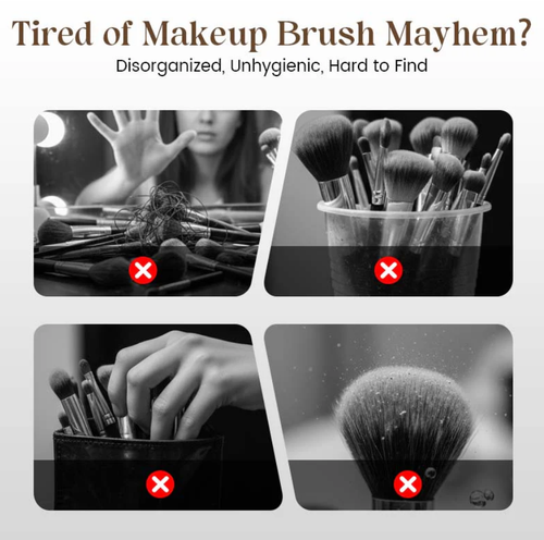 Lifting Makeup Brush Holder