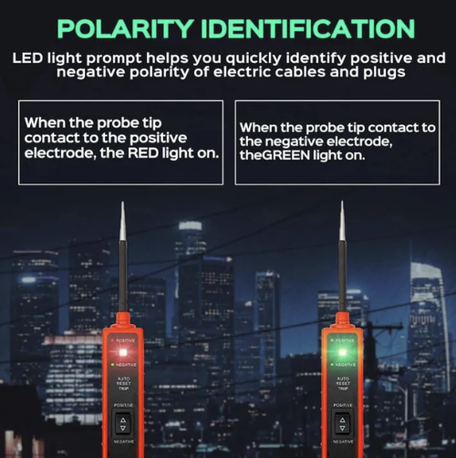 🚗6-24V DC Automotive Electrical System Circuit Tester