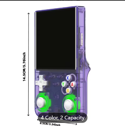 2026 upgraded R36 ultra-portable handheld game console