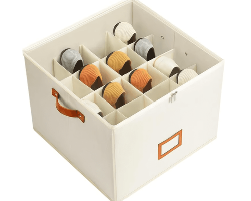 ⏳Limited-time offer: Buy 1 Get 2 Free💥 Fabric Shoe Box Storage Organizer