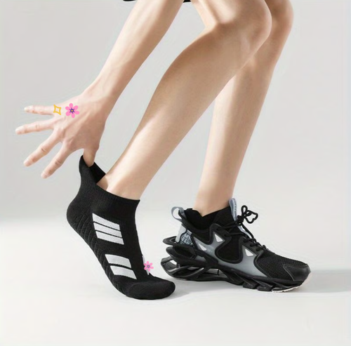 10-Pack Unisex Low-Cut No-Show Sports Socks