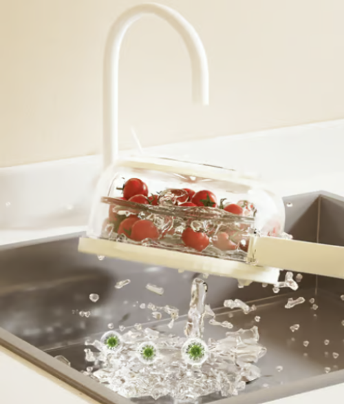 2-in-1 Draining and Preservation Basket: Simplify Washing & Storing