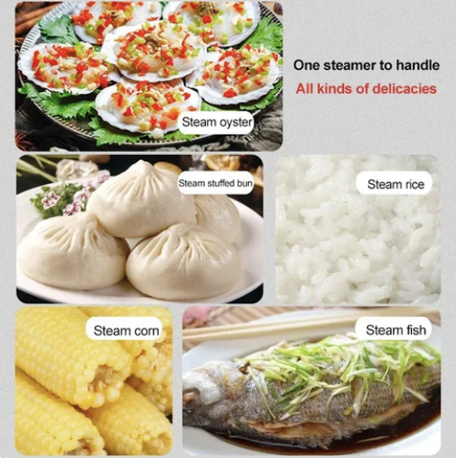 🍲 50% OFF NOW! 🔥 Microwave Steamer Oven - Healthy Steam Cooking & Defrosting, Compact Design for Easy Storage 🥦📦