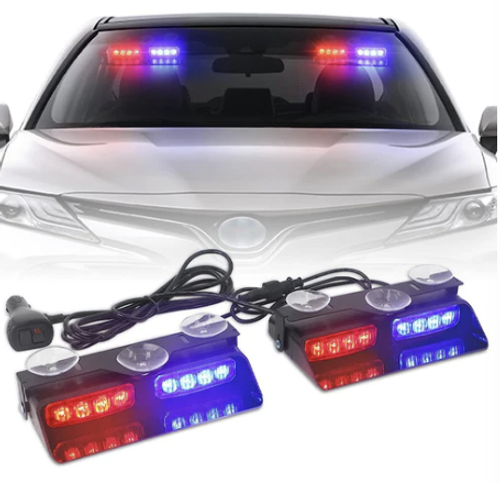 🎉HOT SALE🎉Windshield Suction Cup Strobe Warning Light for Vehicles