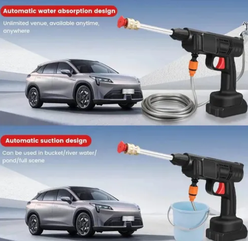 Wireless Automatic Car Washing Machine High-pressure Water Gun Car Wash Gun