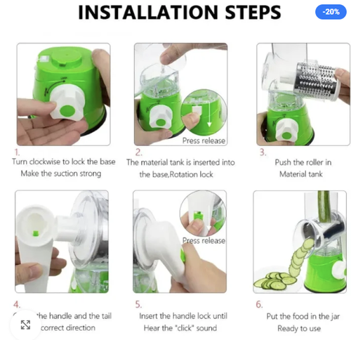 3-in-1 Multifunctional Vegetable Slicer