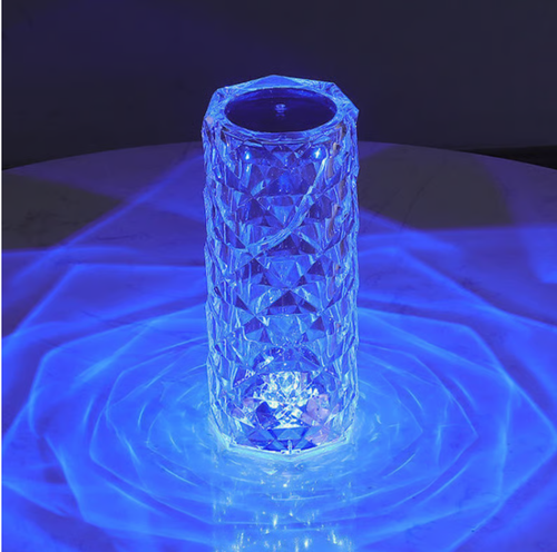 🔥 BIG SALE - 48% OFF🔥16 Colors Rose Rays Crystal Diamond Table Lamp