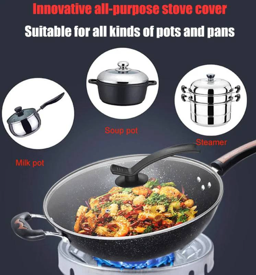 Home gas stove fire gathering energy-saving cover