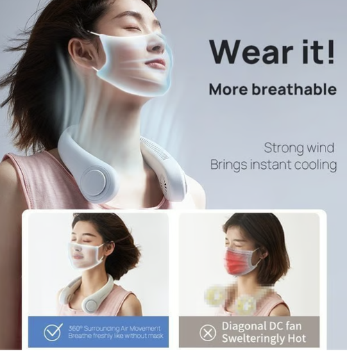 New Portable Neck Fan