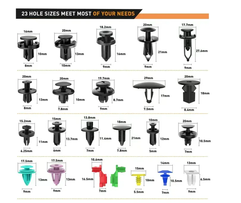 680Pcs Car Retainer Clips & Fastener Remover😁