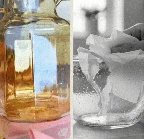 Microfiber Cleaning Cloths in a tissue box! 📦