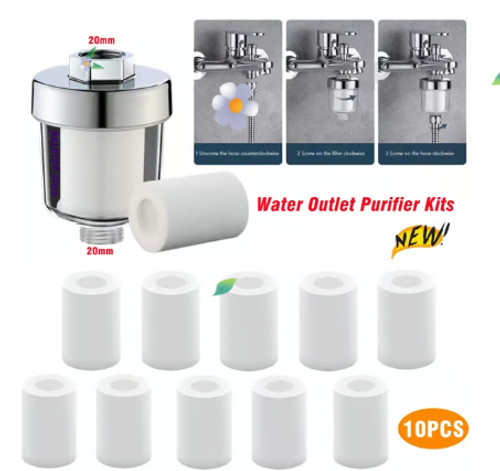 Water Outlet Purifier Kits Universal Faucet Filter For Kitchen Bathroom Shower Household Filter PP Cotton Element