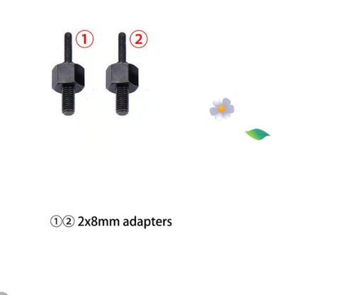 LED ghost claw rearview mirror