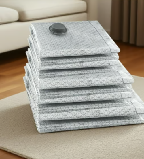 🏆⚡ 50K+ SOLD! Cordless Travel Vacuum Storage Compression Bag