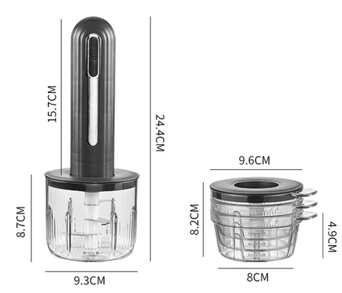 🥩 LIMITED TIME 50% OFF! ✨ Home Use Wireless Electric Meat Grinder - 2L Capacity with 3 Grinding Plates & USB Charging for Fresh Minced Meat 🔌🍖