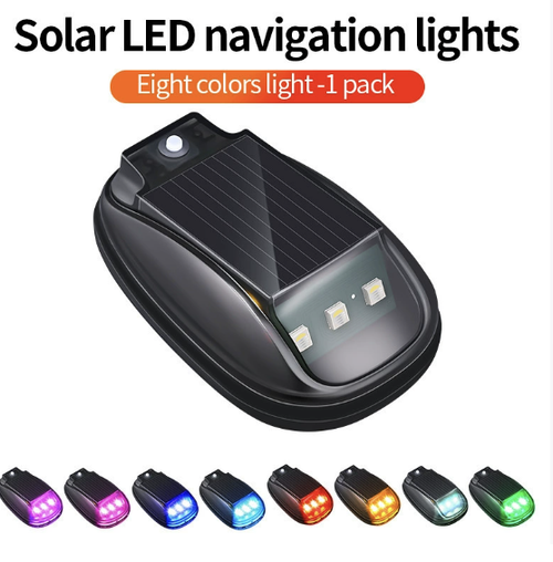 Solar Car Roof RGB Strobe Light（Buy one get five）