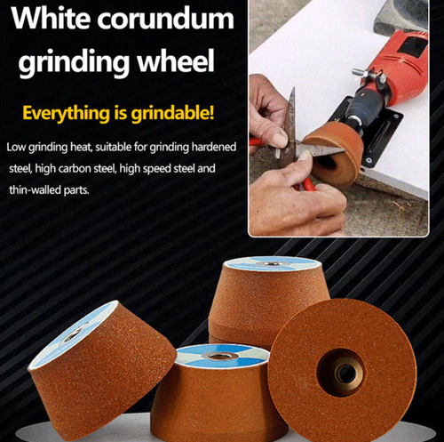 📢📢50% OFF !! ⏰Ultra-Durable White Corundum Metal Grinding Wheel - Powerful Rust Removal and Smooth Grinding