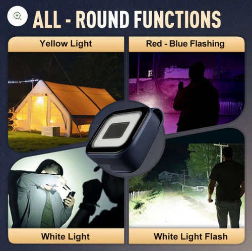 Portable Multifunctional Magnetic Suction Light