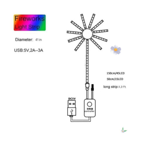Smart Firework LED Lights