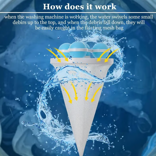 laundry detergent, clothes filter bag, washing machine hair filter ball（One photo, three rewards.）