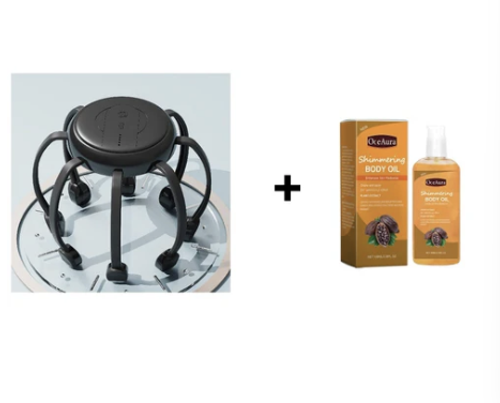 🐙 NOW 50% OFF! 💆‍♂️ Intelligent Octopus Head Massager – Relaxing Kneading, Multiple Modes, and Portable Design 🔋