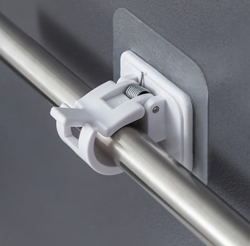 🔥Nail-Free Adjustable Curtain Rod Holders (Set of 2)