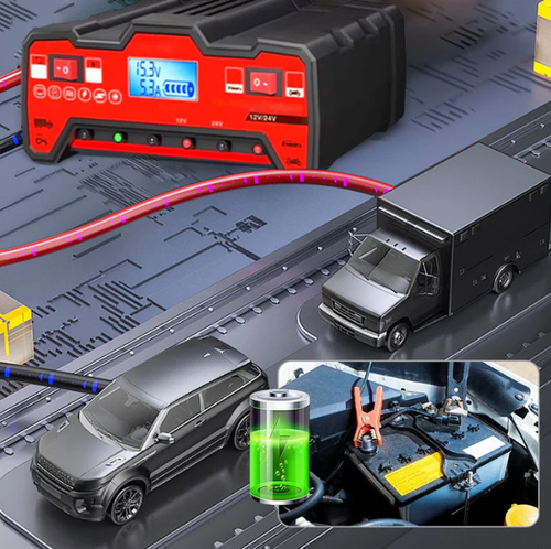 🎉Hot Sale 40% OFF🎉Automotive Intelligent Pulse Repair Battery Charger