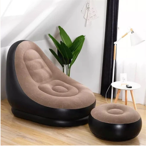 Inflatable Sofa With Foot Rest-SA2411-68