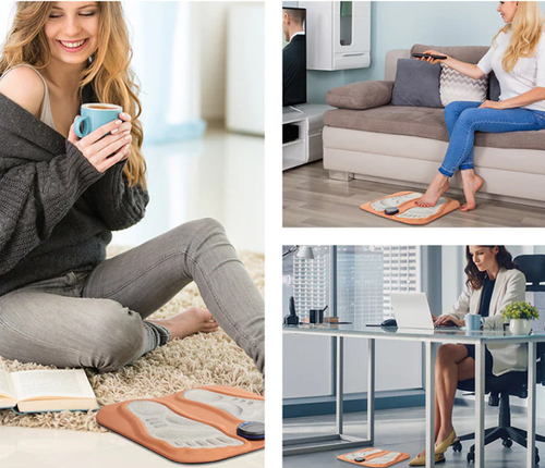 EMS Microcurrent Pulse Foot Massage Mat